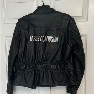Harley-Davidson Black Leather Riding Jacket